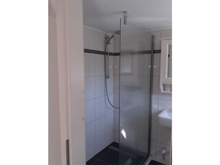 Blick in die Dusche