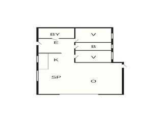 Maison de vacances Bjerge Strand Plan d'étage 54