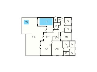 Maison de vacances Marielyst Plan d'étage 4