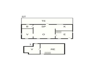 Vakantiehuis Stoense Grondplan 45