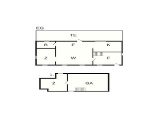 Casa per le vacanze Stoense Pianta del piano 2