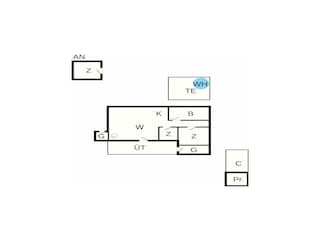 Vakantiehuis Handbjerg Grondplan 6