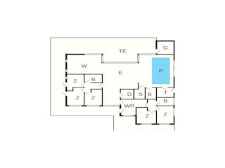 Vakantiehuis Bratten Strand Grondplan 50