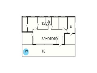 Casa de vacaciones Hejlsminde Plano de planta 3