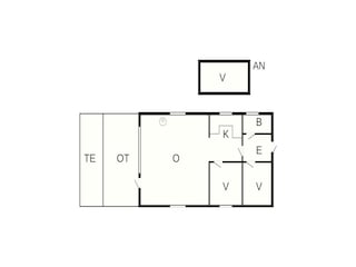 Holiday house Ulvshale Floor Plan 2
