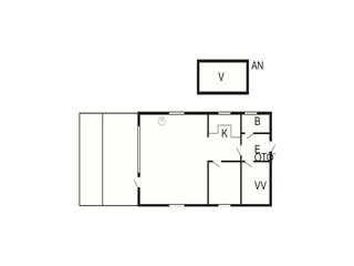 Maison de vacances Ulvshale Plan d'étage 2