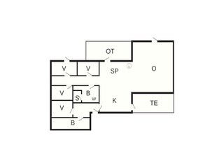 Casa per le vacanze Trend Pianta del piano 41