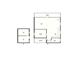 Casa per le vacanze Hovborg Pianta del piano 37