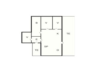 Vakantiehuis Europa Grondplan 35