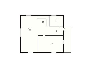 Vakantiehuis Ellös Grondplan 20