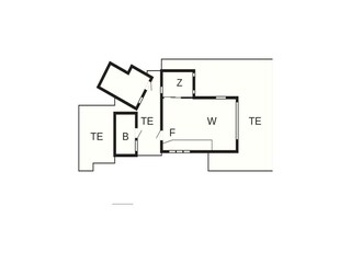 Casa de vacaciones Bogense Plano de planta 54
