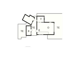 Casa de vacaciones Bogense Plano de planta 55
