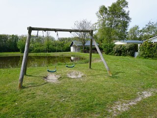 Der Park, in dem sich das Haus befindet.