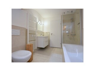 bathroom with bathtube and shower