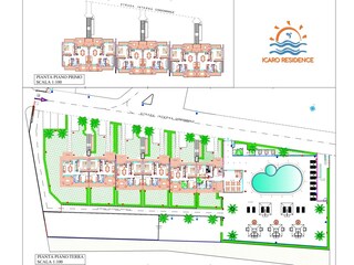 Appartamento per vacanze Sant' Agata di Militello Pianta del piano 27