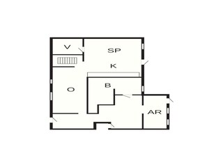 Casa per le vacanze Sakskøbing Pianta del piano 50