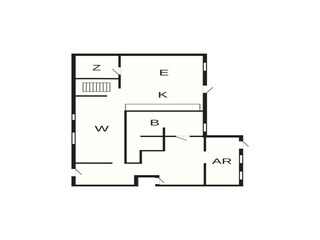 Ferienhaus Sakskøbing Grundriss 50