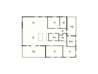 Holiday house Vaeggerløse Floor Plan 41