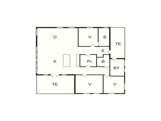 Maison de vacances Vaeggerløse Plan d'étage 41