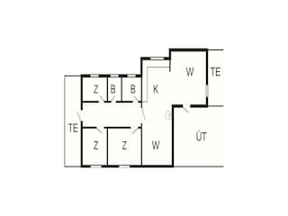 Casa per le vacanze Marielyst Pianta del piano 45