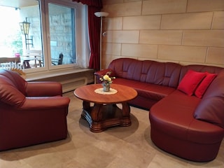 Die bequeme Sitzecke mit Schlaffunktion