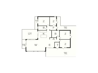 Holiday house Hirtshals Floor Plan 45