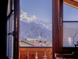 Ausblick von der Ferienwohnung Broathack