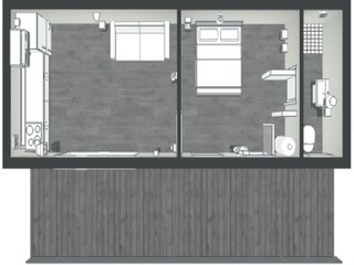 Casa per le vacanze Cabasse Pianta del piano 41