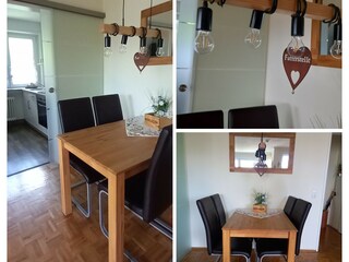 Küche-  davor Esstisch