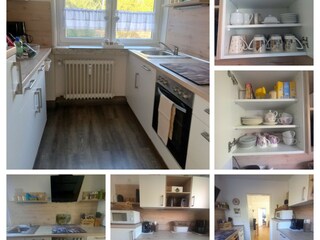 voll ausgestattete Küche