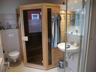 Wellnessbad mit Sauna...