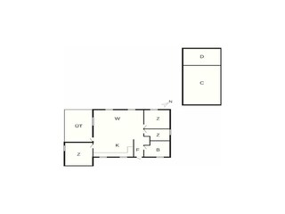 Ferienhaus Hou Grundriss 19