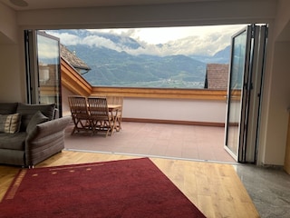 Panorama Terrasse mit Grill