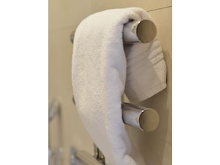 Badezimmer mit Handtuchwärmer