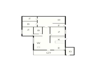 Casa per le vacanze Fjand Pianta del piano 3