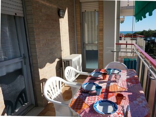 Appartement Porto Santa Margherita Buitenaudio-opname 5