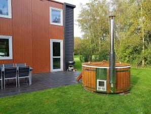 Maison de vacances Belle villa dans la nature de Noordwoldse avec bain à remous et sauna - Nordwolde - image1