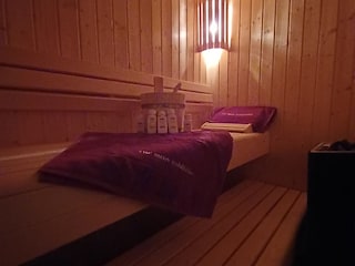 Sauna im Master-Bad