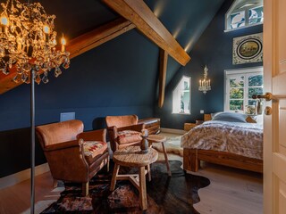 Blick ins zweite Doppelbettzimmer der Ottilienruh-Suite