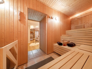 Sauna zur gem. Nutzung der Suite-Gäste