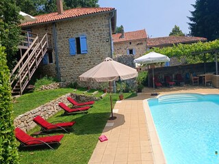 Ferienhaus Lamastre Außenaufnahme 7