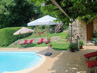 Ferienhaus Lamastre Außenaufnahme 8