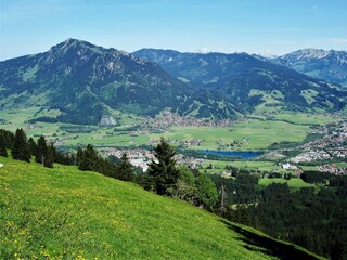 Illertal mit Burgberg am Grünten
