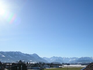 Blick vom FeWo Fenster