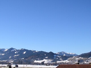 Blick vom Balkon