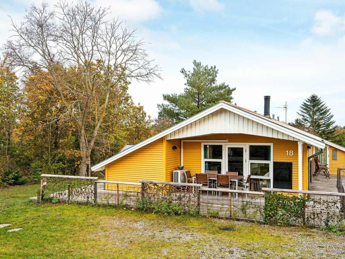 Ferienhaus Rønde Außenaufnahme 1