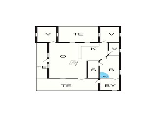 Ferienhaus Rønde Grundriss 42