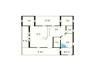 Maison de vacances Rønde Plan d'étage 42