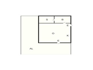 Vakantiehuis Löttorp Grondplan 24