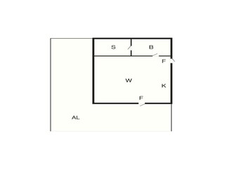 Vakantiehuis Löttorp Grondplan 8
